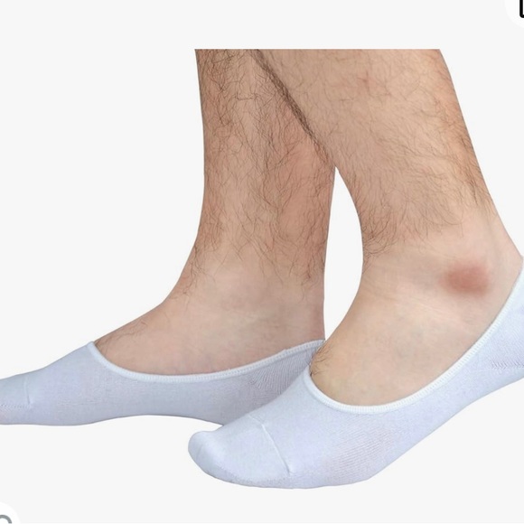 Men’s no show socks white size 6-10 - Picture 2 of 6